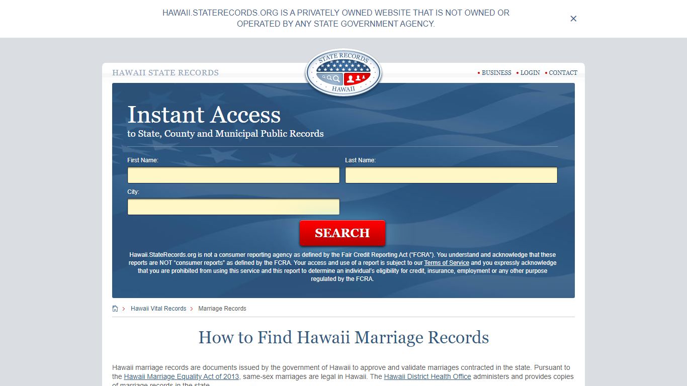How to Find Hawaii Marriage Records